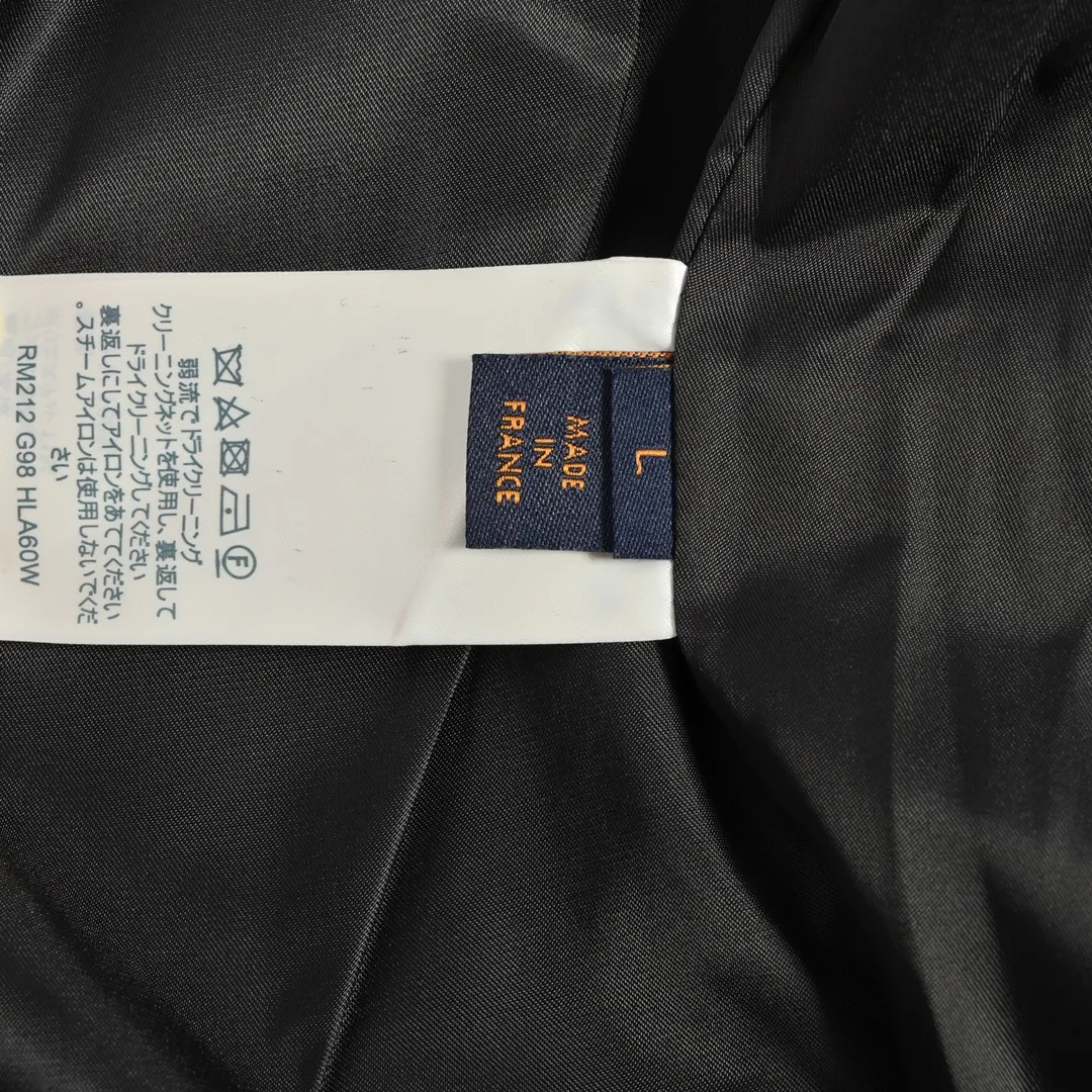 Louis Vuitton & NBA 21Fw joint baseball jacket